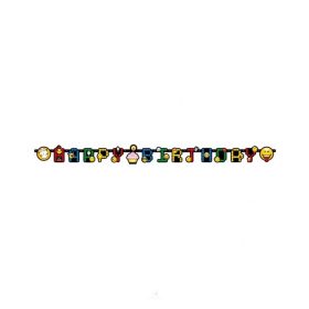Smiley Happy Birthday felirat 193 cm