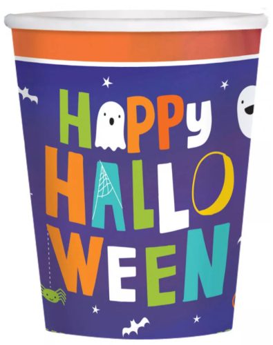 Halloween Friends papír pohár 8 db-os 250 ml