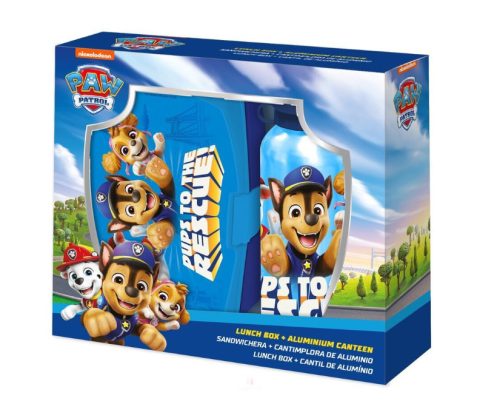 Mancs Őrjárat Duty Calls szendvicsdoboz + alumínium kulacs szett 