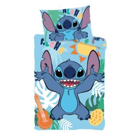   Disney Lilo és Stitch, A csillagkutya Tropical Paradise gyerek, ovis ágyneműhuzat 100×135 cm, 40×60 cm