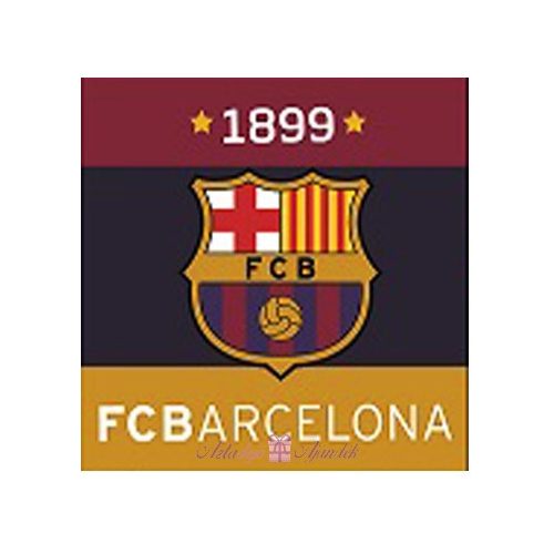 Kéztörlő arctörlő, törölköző FCB, FC Barcelona 30*30cm