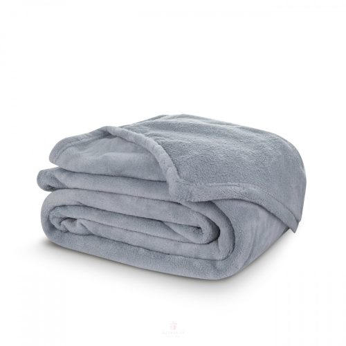 Koral gyapjú takaró szürke
