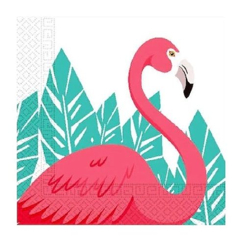 Flamingó szalvéta 20 db