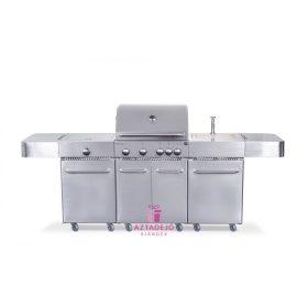   G21 Arizona BBQ Premium Line gázgrill, 6 égőfej + ajándék nyomáscsökkentő