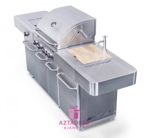 G21 Arizona BBQ Premium Line gázgrill, 6 égőfej + ajándék nyomáscsökkentő