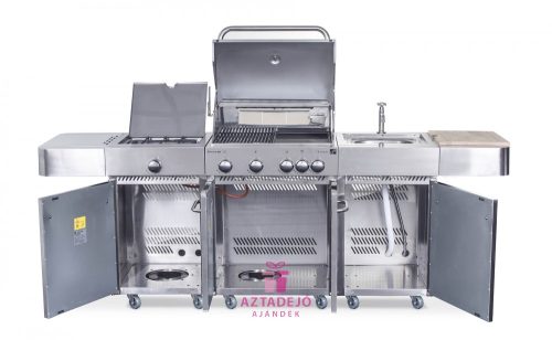 G21 Arizona BBQ Premium Line gázgrill, 6 égőfej + ajándék nyomáscsökkentő