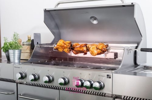 G21 Nevada, BBQ konyha Premium Line 7 égőfej+ ajándék nyomáscsökkentő