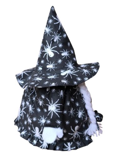 Aztadejó Halloween Manó Orrmanó pókos ruhában 30 cm