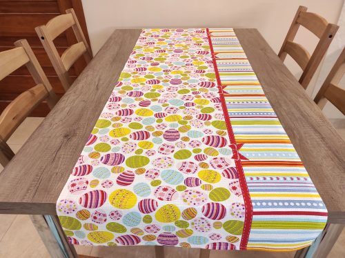 Húsvéti asztali futó 145x50 cm