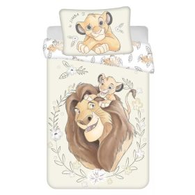   Disney Az Oroszlánkirály Simba gyerek, ovis ágyneműhuzat 100×135 cm, 40×60 cm