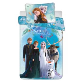   Disney Jégvarázs Nature is Magical gyerek, ovis ágyneműhuzat 100×135 cm, 40×60 cm