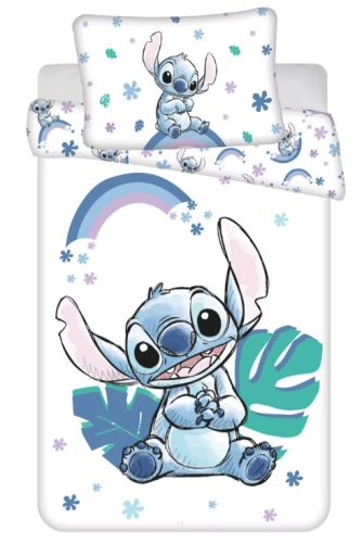 Disney Lilo és Stitch, A csillagkutya Rainbow gyerek, ovis ágyneműhuzat 100×135 cm, 40×60 cm