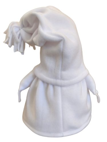 Aztadejó Manó, Orrmanó 30 cm fehér ruhás lány manó