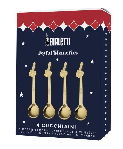 Bialetti Karácsonyi Maci - kanál szett 4db