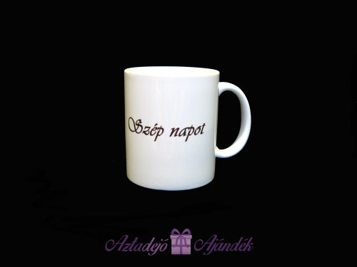 Jó reggelt drágám szép napot bögre 300 ml