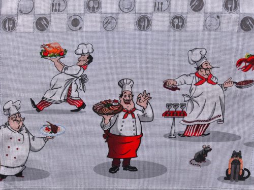 Aztadejó Szakács kötény pamutvászon 50x74 cm