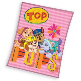 Paw Patrol Mancs őrjárat polár takaró rózsaszín