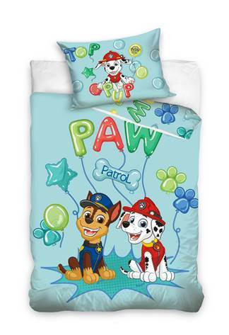 PAW PATROL MANCS ŐRJÁRAT OVIS BÖLCSIS ÁGYNEMŰHUZAT világoskék