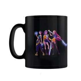   K-pop Demon Hunters / K-pop Démonvadászok bögre 315 ml – fekete, díszdobozban