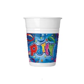 Party Műanyag pohár 8 db-os 200 ml