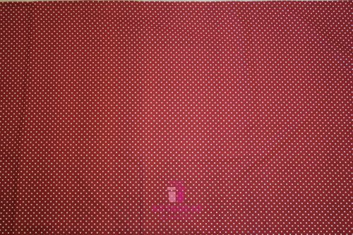 Piros pöttyös ajándékzsák bortartó zsák 13x37 cm