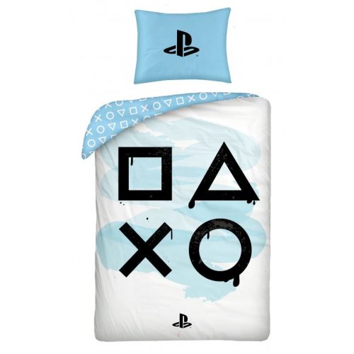 PlayStation fehér-kék ágyneműhuzat