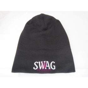 Unisex sapka SWAG felirattal fekete