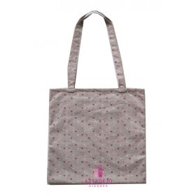 Aztadejó Szív mintás vászon táska kicsi