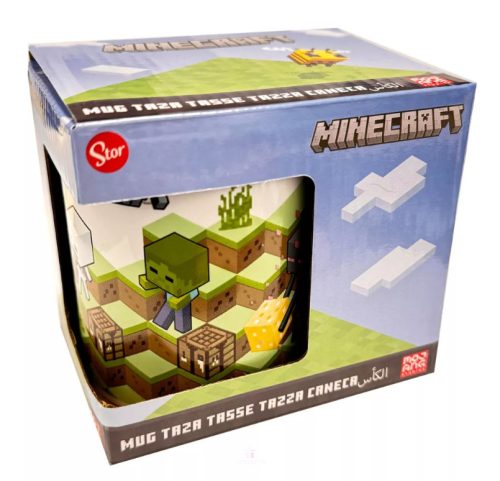 Minecraft TNT Boom porcelán bögre 325 ml (11 oz) Díszdobozban