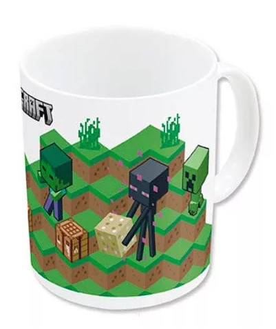 Minecraft TNT Boom porcelán bögre 325 ml (11 oz) Díszdobozban