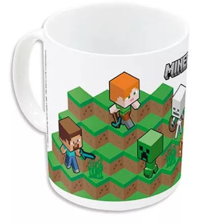 Minecraft TNT Boom porcelán bögre 325 ml (11 oz) Díszdobozban