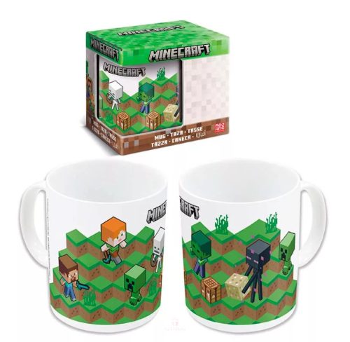 Minecraft TNT Boom porcelán bögre 325 ml (11 oz) Díszdobozban