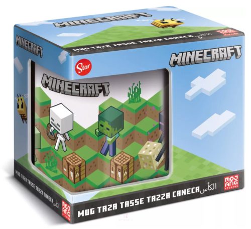 Minecraft TNT Boom porcelán bögre 325 ml (11 oz) Díszdobozban