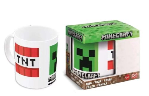 Minecraft Adaptation porcelán bögre 325 ml (11 oz) Díszdobozban