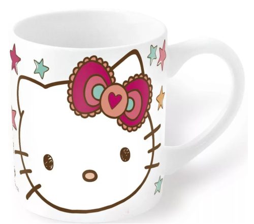 Hello Kitty Stars porcelán bögre 325 ml (11 oz) Díszdobozban