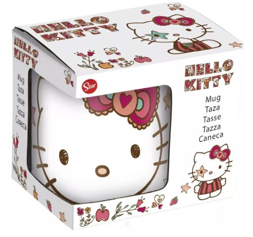 Hello Kitty Stars porcelán bögre 325 ml (11 oz) Díszdobozban