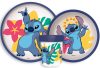 Disney Lilo és Stitch Palms csúszásmentes étkészlet, micro műanyag szett