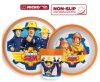Sam a tűzoltó Rescue Mission csúszásmentes étkészlet, micro műanyag szett