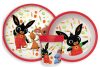 Bing Happy Carrots csúszásmentes étkészlet, micro műanyag szett
