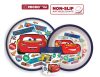 Disney Verdák Stickers Go csúszásmentes étkészlet, micro műanyag szett