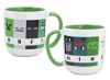 Minecraft Elite porcelán bögre 380 ml (13 oz) Díszdobozban