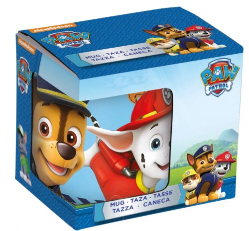 Mancs Őrjárat Boy Icons porcelán bögre 235 ml (8 oz) Díszdobozban