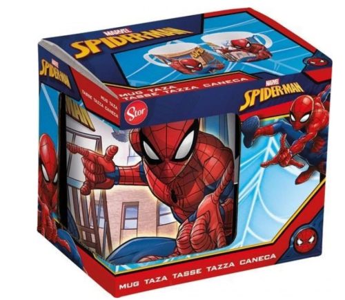 Pókember Streets porcelán bögre 325 ml (11 oz) Díszdobozban