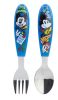 Disney Mickey True Champions fém ergo evőeszköz készlet - 2 darabos