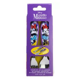   Disney Minnie Sunshine fém ergo evőeszköz készlet - 2 darabos