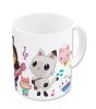 Gabi babaháza Music porcelán bögre 235 ml (8 oz) Díszdobozban