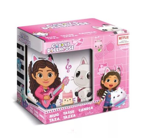 Gabi babaháza Music porcelán bögre 235 ml (8 oz) Díszdobozban