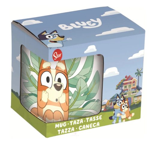Bluey Leaves porcelán bögre 235 ml (8 oz) Díszdobozban