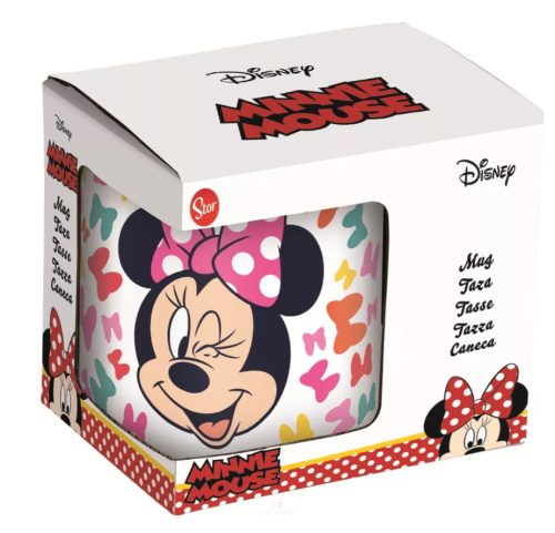 Disney Minnie Bows porcelán bögre 235 ml (8 oz) Díszdobozban