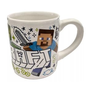   Minecraft Explore More porcelán bögre 235 ml (8 oz) Díszdobozban